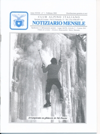 Copertina Notiziario CAI RIDOTTO2002