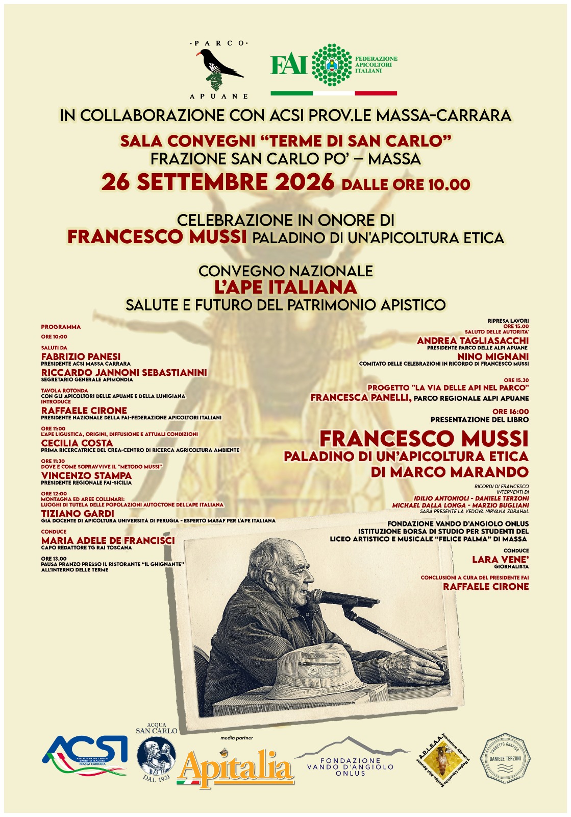 locandina Convegno apicoltura